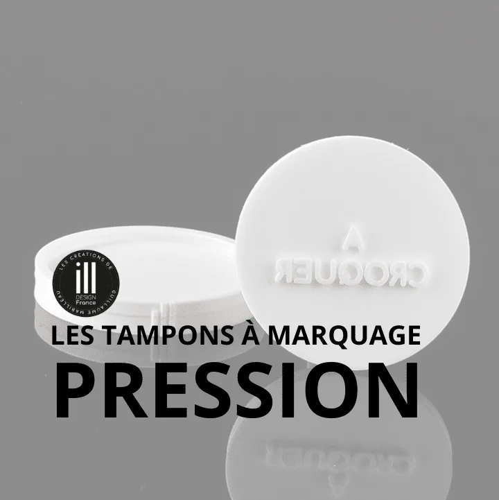 Tampon marquage pression illDESIGN France